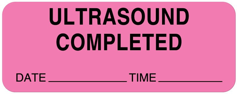 Medical Labels - Ultra Sound Label, 2-1/4" x 7/8"