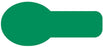 Medical Labels - UniMark Flag, 3/4" x 5/16"