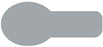 Medical Labels - UniMark Flag, 3/4" x 5/16"
