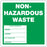 Medical Labels - Non-Hazardous Waste Label, 6x6