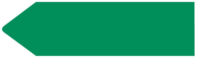 Medical Labels - UniArrow SpaceSaver Flag, 2" x 9/16"