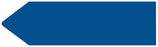 Medical Labels - UniArrow SpaceSaver Flag, 2" x 9/16"