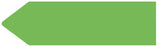Medical Labels - UniArrow SpaceSaver Flag, 2" x 9/16"