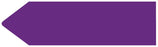 Medical Labels - UniArrow SpaceSaver Flag, 2" x 9/16"