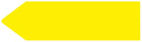 Medical Labels - UniArrow SpaceSaver Flag, 2" x 9/16"
