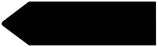 Medical Labels - UniArrow SpaceSaver Flag, 2" x 9/16"