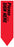 Medical Labels - UniArrow SpaceSaver Flag, 2" x 9/16"