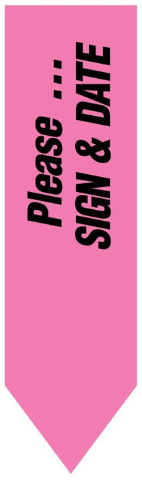 Medical Labels - UniArrow SpaceSaver Flag, 2" x 9/16"