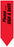 Medical Labels - UniArrow SpaceSaver Flag, 2" x 9/16"