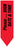 Medical Labels - UniArrow SpaceSaver Flag, 2" x 9/16"