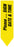 Medical Labels - UniArrow SpaceSaver Flag, 2" x 9/16"
