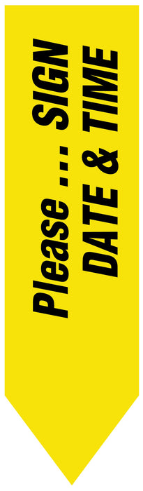 Medical Labels - UniArrow SpaceSaver Flag, 2" x 9/16"