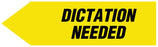 Medical Labels - UniArrow SpaceSaver Flag, 2" x 9/16"