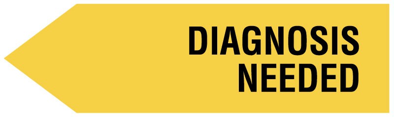 Medical Labels - UniArrow SpaceSaver Flag, 2" x 9/16"