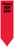 Medical Labels - UniArrow SpaceSaver Flag, 2" x 9/16"