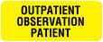 Medical Labels - Concurrent Review Label, 2-1/2" x 1"