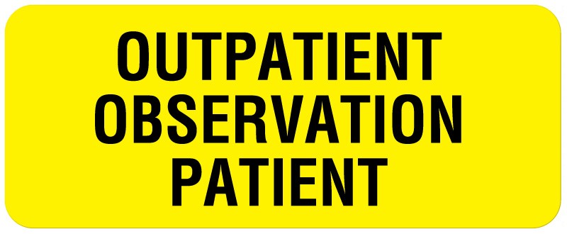 Medical Labels - Concurrent Review Label, 2-1/2" x 1"