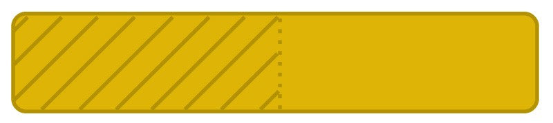 Medical Labels - UniFlag15, 1" x 3/16"