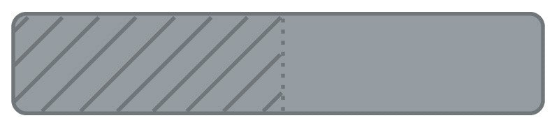 Medical Labels - UniFlag15, 1" x 3/16"