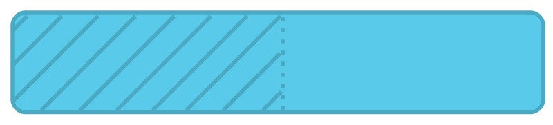 Medical Labels - UniFlag15, 1" x 3/16"