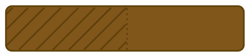 Medical Labels - UniFlag30, 1" x 3/16"