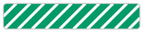 Medical Labels - UniFlag15 Striped, 1" x 3/16"