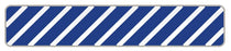 Medical Labels - UniFlag15 Striped, 1" x 3/16"
