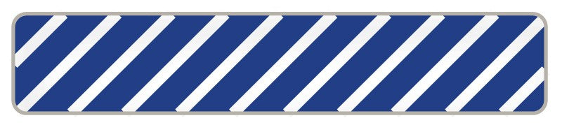 Medical Labels - UniFlag15 Striped, 1" x 3/16"