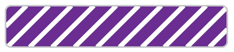 Medical Labels - UniFlag15 Striped, 1" x 3/16"