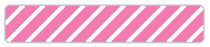 Medical Labels - UniFlag15 Striped, 1" x 3/16"