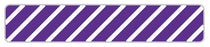 Medical Labels - UniFlag30 Striped, 1" x 3/16"