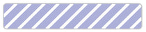 Medical Labels - UniFlag30 Striped, 1" x 3/16"