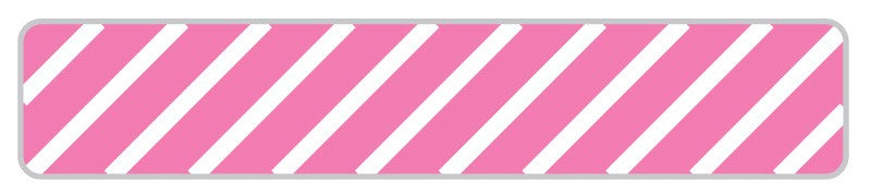 Medical Labels - UniFlag30 Striped, 1" x 3/16"