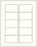 Medical Labels - VHS Face Laser Labels, 8-1/2" x 11"