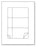 Medical Labels - Betacam Sleeve Insert Laser Label, 8-1/2" x 11"