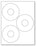 Medical Labels - CD Laser Label, 8-1/2" x 11"