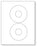 Medical Labels - CD Labels, 8-1/2" x 11"
