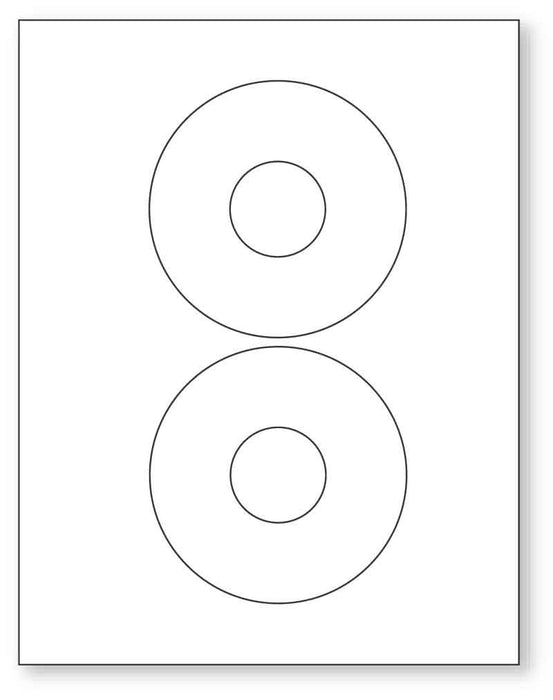 Medical Labels - CD Labels, 8-1/2" x 11"