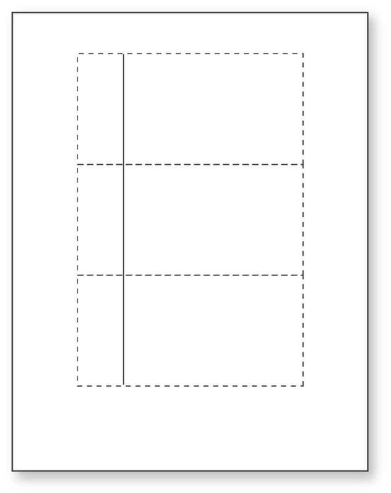 Medical Labels - Betacam Sleeve Insert, 8-1/2" x 11"