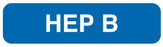 Medical Labels - Vaccine Label, Hepatitis B, 1-1/4" x 5/16"