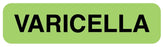Medical Labels - Vaccine Label, Varicella, 1-1/4" x 5/16"