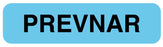 Medical Labels - Vaccine Label, PREVNAR, 1-1/4" x 5/16"