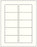 Medical Labels - VHS Face Laser Labels, 8-1/2" x 11"