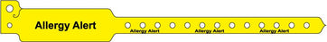 Medical Labels - Adult Patient Identification Plastic Alert Band, 10" x 1-1/8"