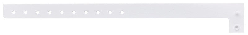 Medical Labels - Blank Plastic Wristband 10" x 5/8",WH