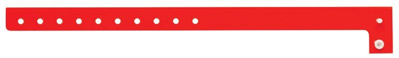 Medical Labels - Blank Plastic Wristband 10" x 5/8",RD