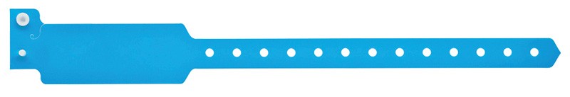 Medical Labels - Blank Plastic Wristband 10" x 1 1/8",BL