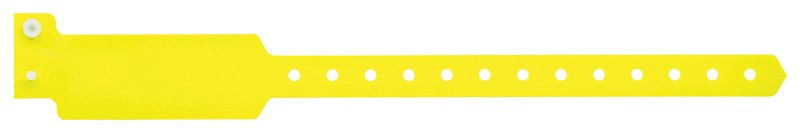 Medical Labels - Blank Plastic Wristband 10" x 1 1/8",YL