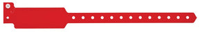 Medical Labels - Blank Plastic Wristband 10" x 1 1/8",RD