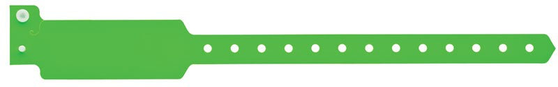 Medical Labels - Blank Plastic Wristband 10" x 1 1/8"
